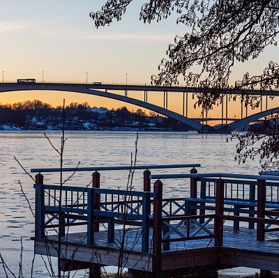 Norr Mälarstrand Västerbron Kungsholmen